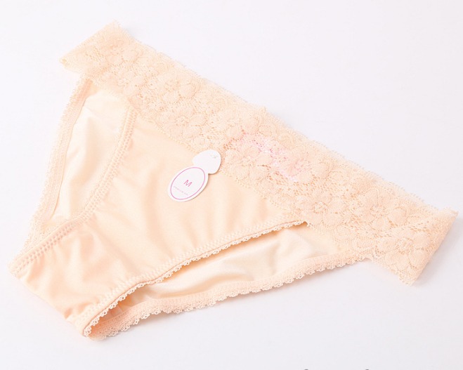 FW154 Ladies Soft Lace Panty-Peach